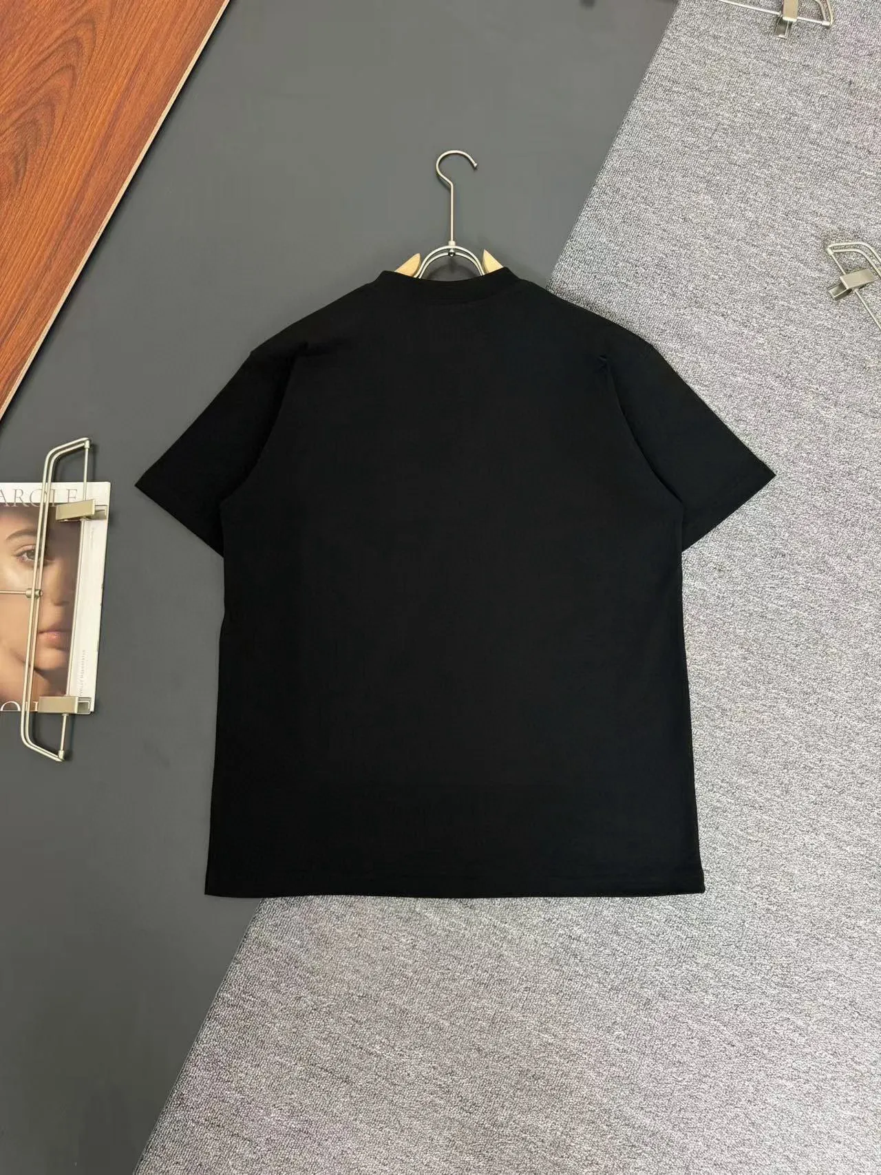 Balenciaga* *320g t Breathable logo New Arrival t ， ， Versatile ：Black White Sizes：S M L XL XXL